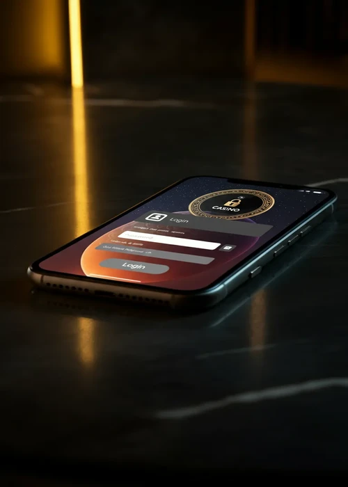 Royal Reels app login screen interface on mobile